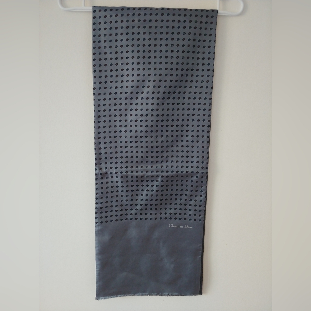 Authentic Christian Dior Silk & wool Scarf